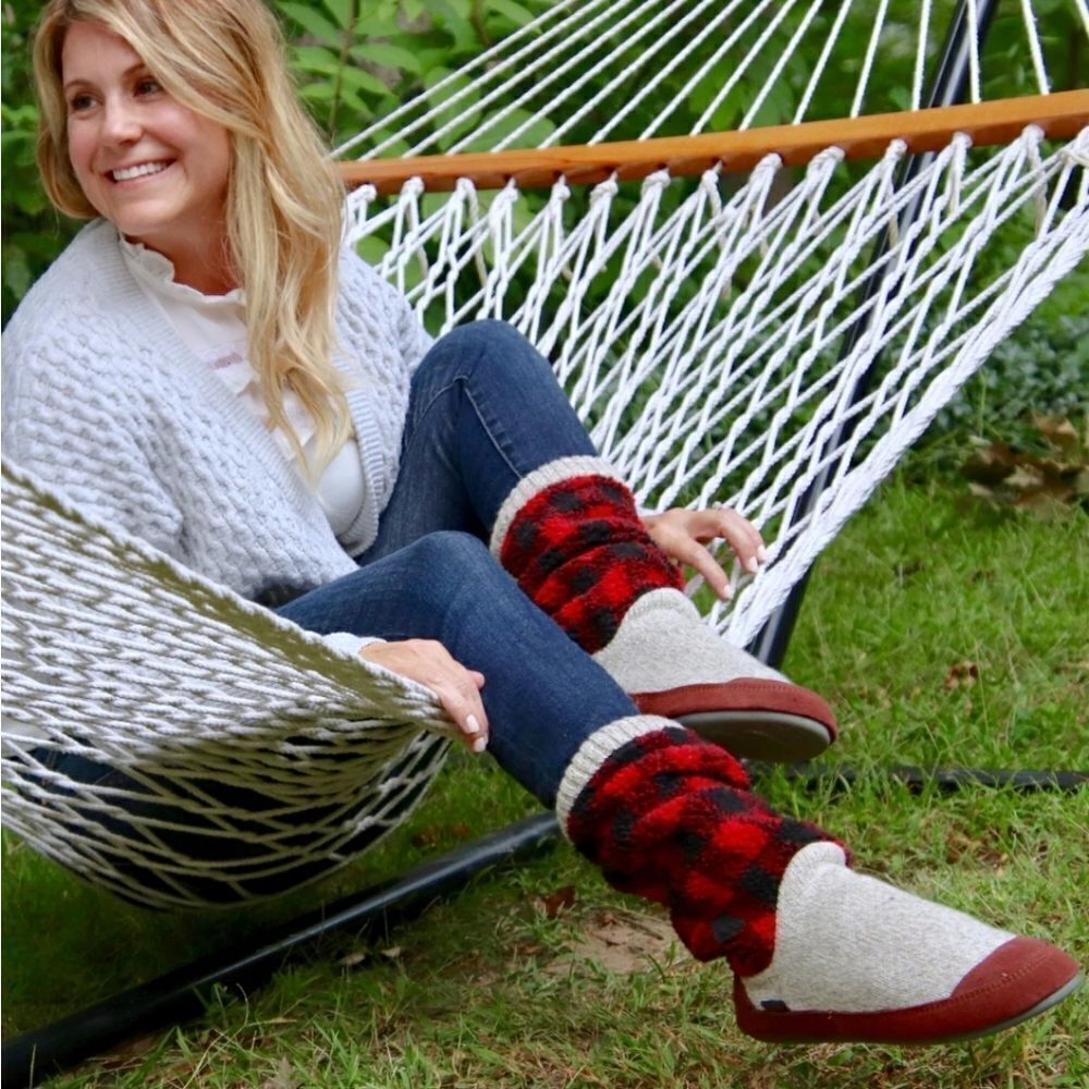 Acorn Checkered Slouch Boots - Picture 2 of 10